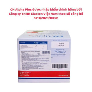 Thực Phẩm Bảo Vệ Sức Khỏe CHAlpha Plus  Collagen CH Alpha Plus Dạng Nước Hỗ Trợ Xương Khớp 25mlx30pcs (2)
