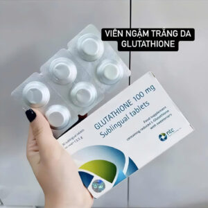 Viên Ngậm Trắng Da Glutathione 100mg – Ntc Pharma giúp trắng da, trị nám, tàn nhang 8 Viên Ngậm Trắng Da Glutathione 100mg Ntc Pharma Giúp Trắng Da, Trị Nám, Tàn Nhan (3)
