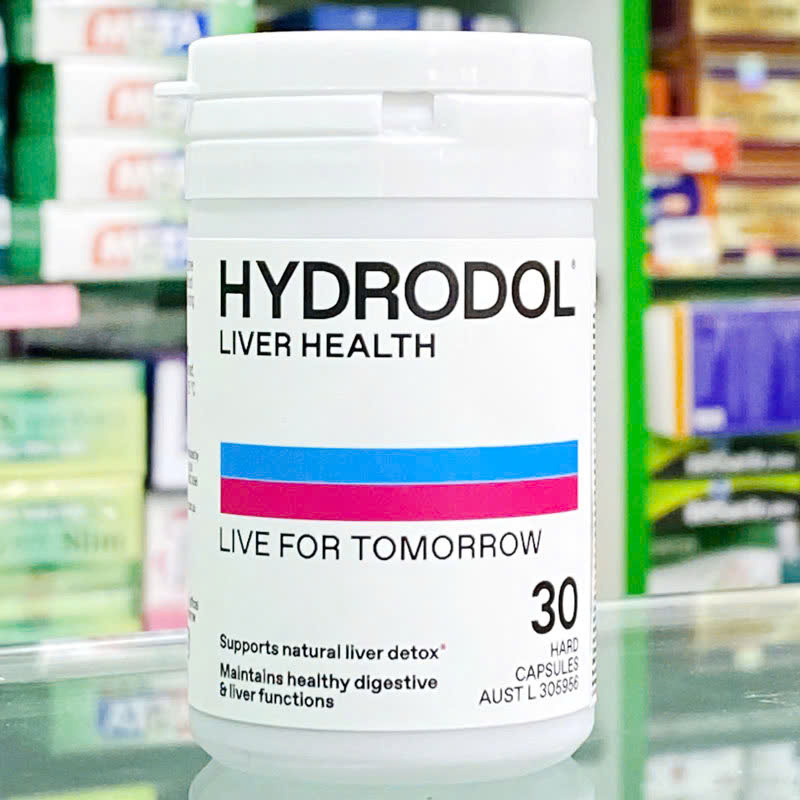 Viên Uống Hydrodol Liver Health Hỗ Trợ Chức Năng Gan Cho Người Trưởng Thành Lọ 30 Viên (3)