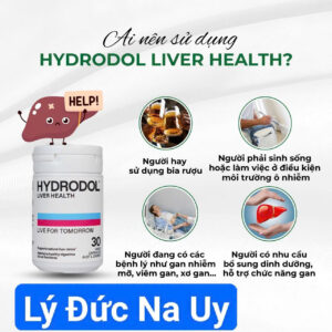 Trang chủ 20 Viên Uống Hydrodol Liver Health Hỗ Trợ Chức Năng Gan Cho Người Trưởng Thành Lọ 30 Viên (6)