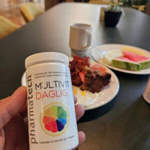 Viên Uống Bổ Sung Vitamin Và Khoáng Chất Multivit Daglig 180 Viên – Hàng Nhập Khẩu Na Uy (1)