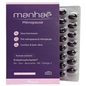 Viên uống cân bằng nội tiết Manhae Menopause Nutrisanté hỗ trợ phụ nữ tiền mãn kinh 60 viên 13 Viên Uống Cân Bằng Nội Tiết Manhae Menopause Nutrisanté Hỗ Trợ Phụ Nữ Tiền Mãn Kinh 60 Viên (1)
